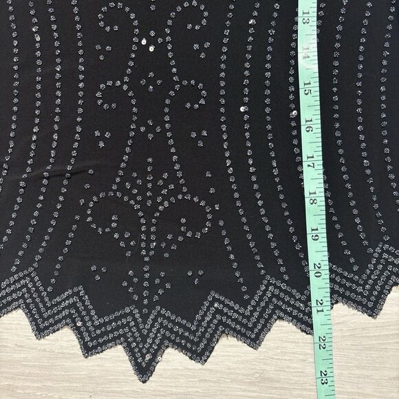 Vintage MSK Heavily Beaded Tank Blouse Size Large Whimsigoth Fairy - Picture 6 of 6